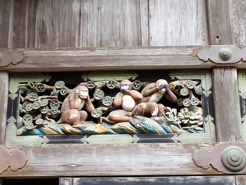 日光の三猿（神厩舎）
